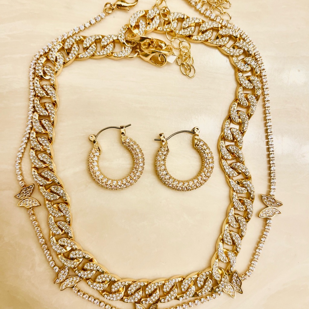 Christian Siriano New York Necklace Set New In Box